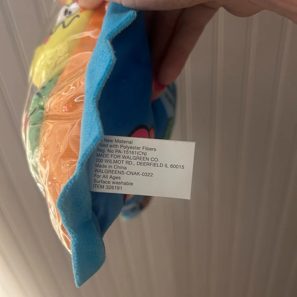 Gummi Sour Worms Plush Toy - Multicolor